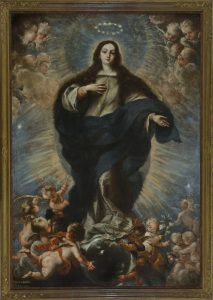 Juan Carreño de Miranda. Assumption of the Virgin, 1657. oil on canvas, 167 x 125 cm. Collection of the Winnipeg Art Gallery. Gift from the Estate of Dr. Karl Heinz Wacker, 2018-7.