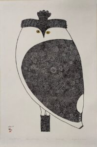 Ningiukulu Teevee. Owl's Lookout, 2014.