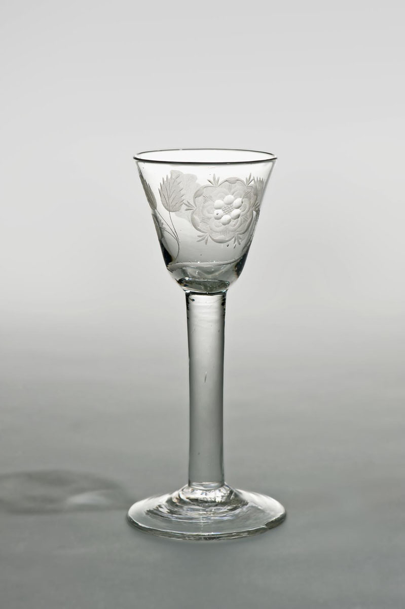 Commemorative wine glass