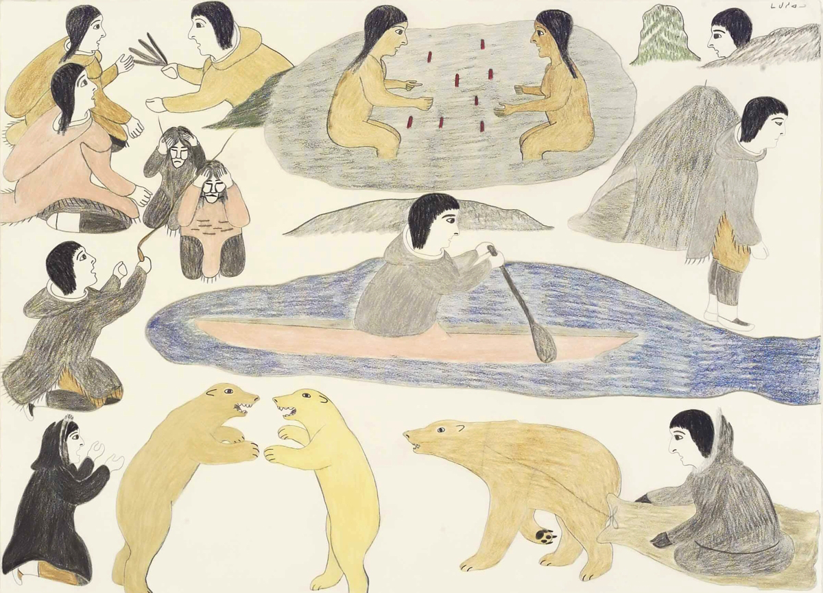 Qiviuq Episode with the Spirit of the Lake